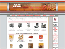Tablet Screenshot of metaldetectorcoel.it